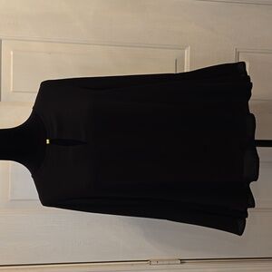 Elegant dress blouse in black #29